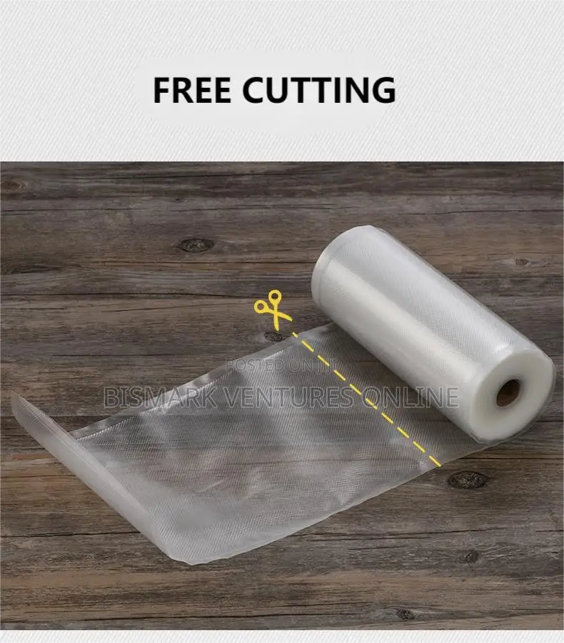 28x500cm Cutt and Seal Roll Vacuum Bags