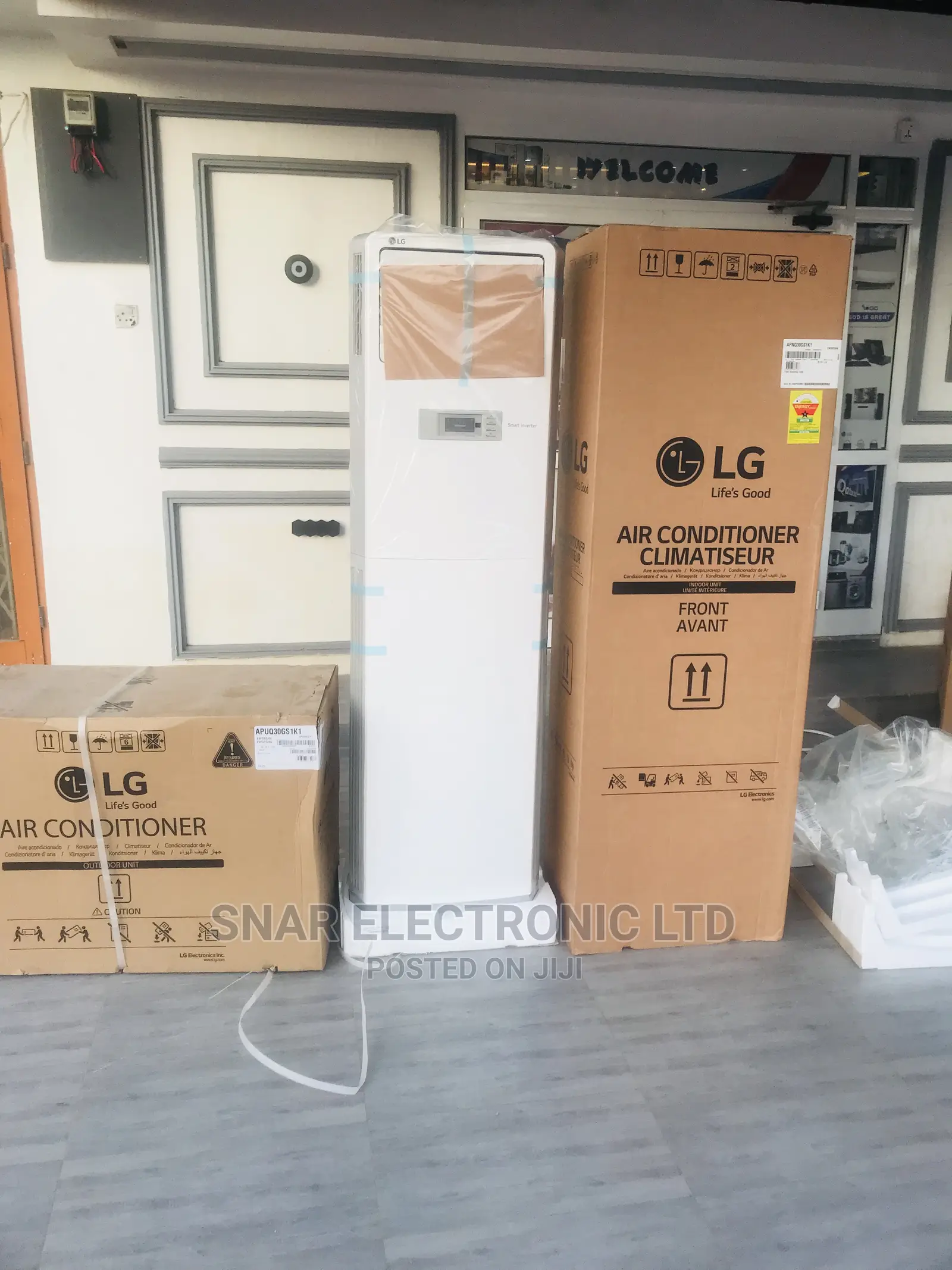 Lg 3.0hp Floor Standing Inverter Air Conditioner