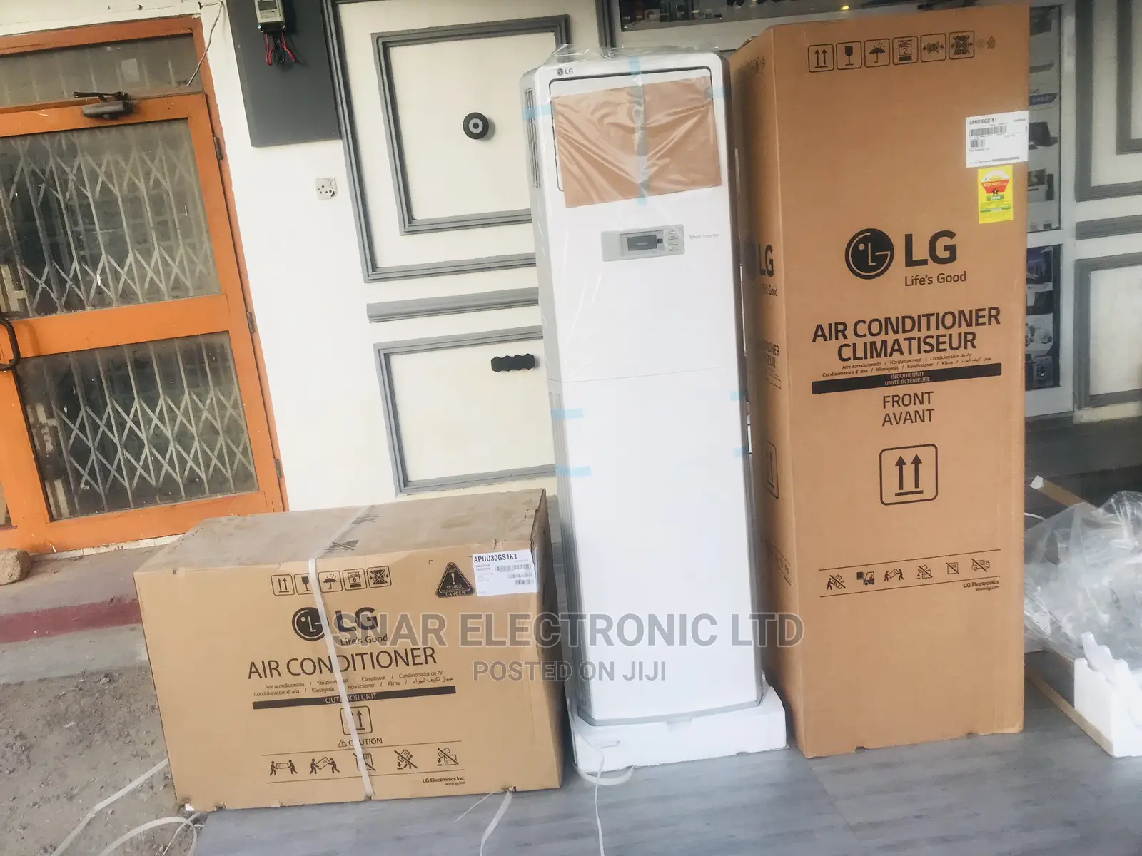 Cutely LG 3.0HP Floor Standing Inverter Air Conditioner