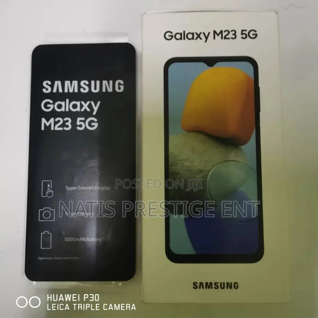 New Samsung Galaxy M23 5G 128 GB Black