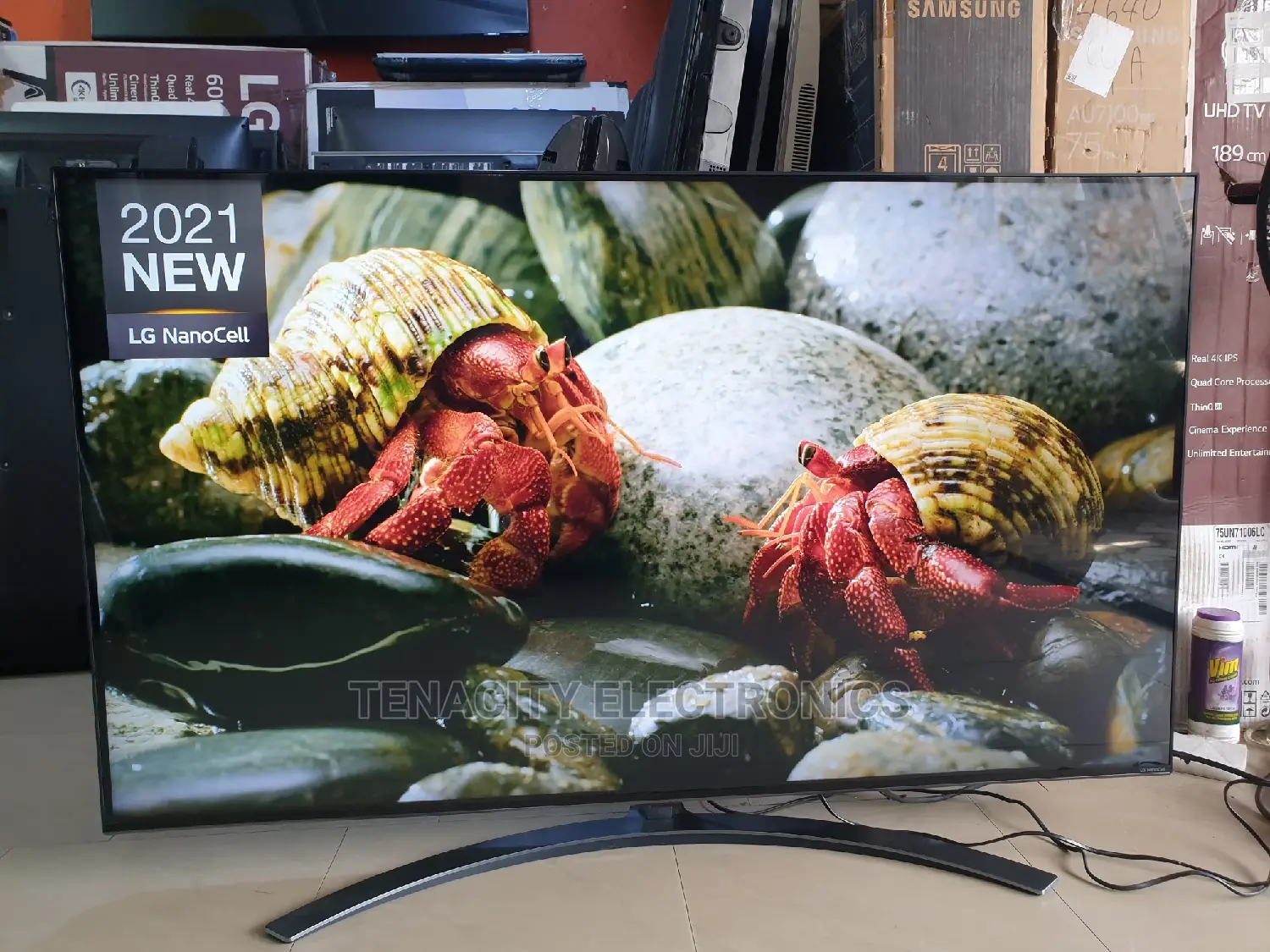 55"Lg Uhd/HDR Nanocell Smart Satellite Tv