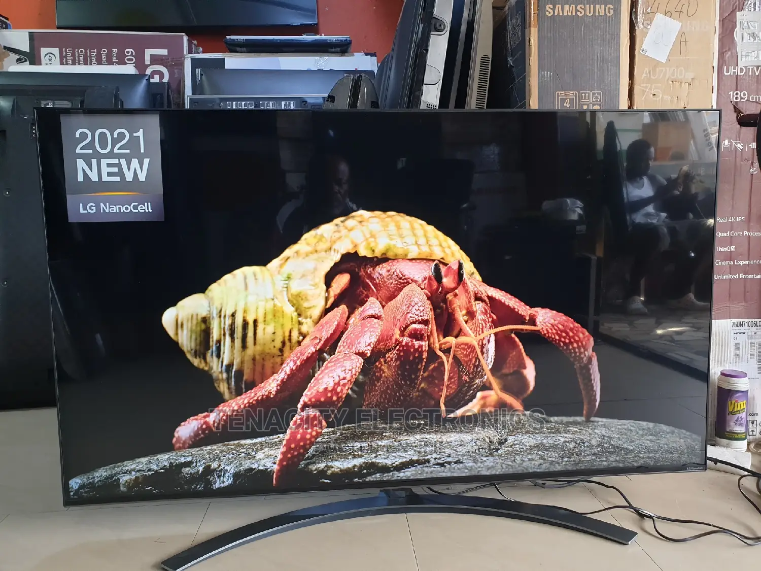 55"Lg Uhd/HDR Nanocell Smart Satellite Tv