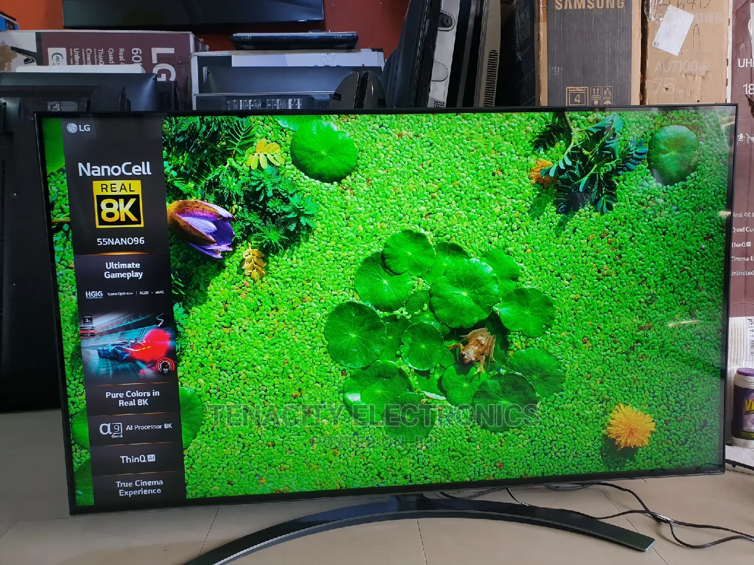 55"Lg Uhd/HDR Nanocell Smart Satellite Tv