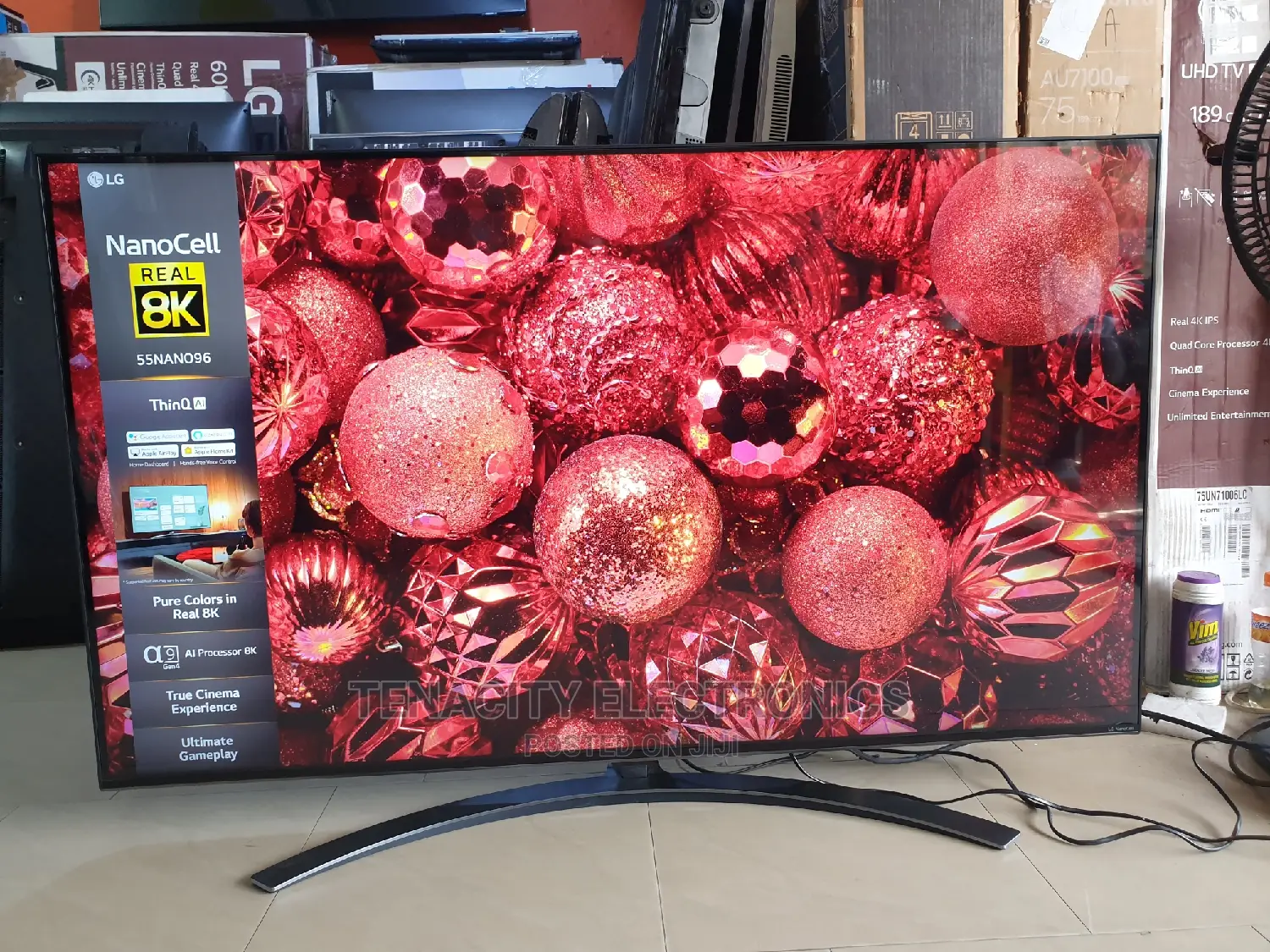 55"Lg Uhd/HDR Nanocell Smart Satellite Tv