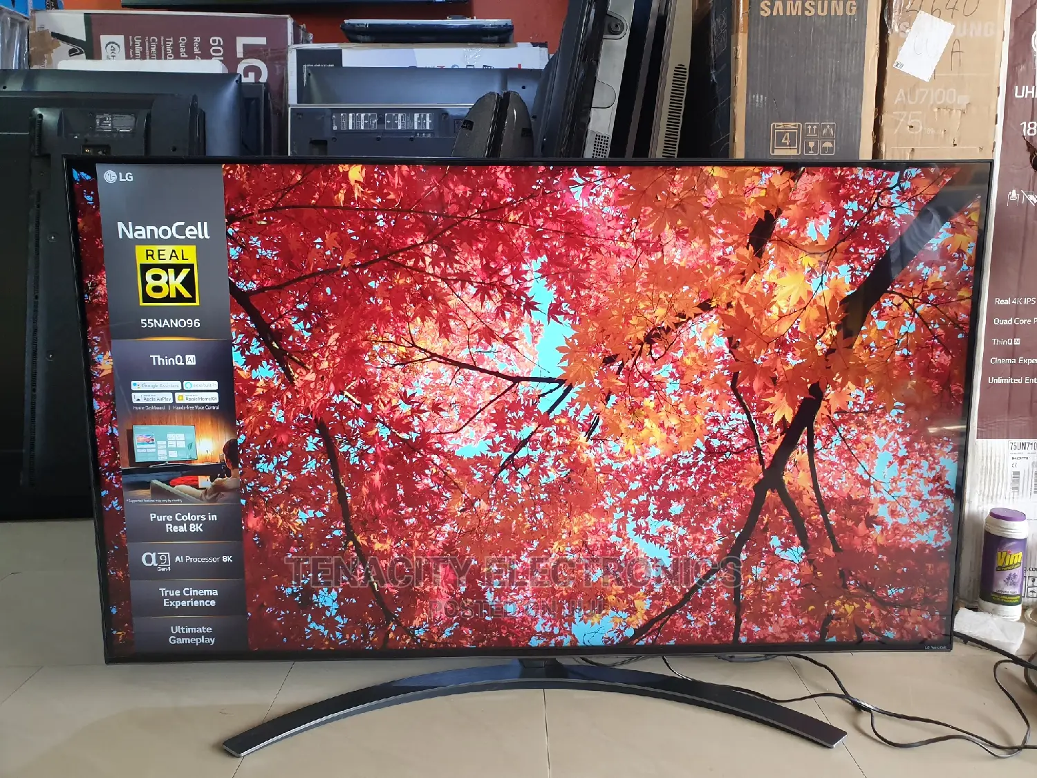 55"Lg Uhd/HDR Nanocell Smart Satellite Tv