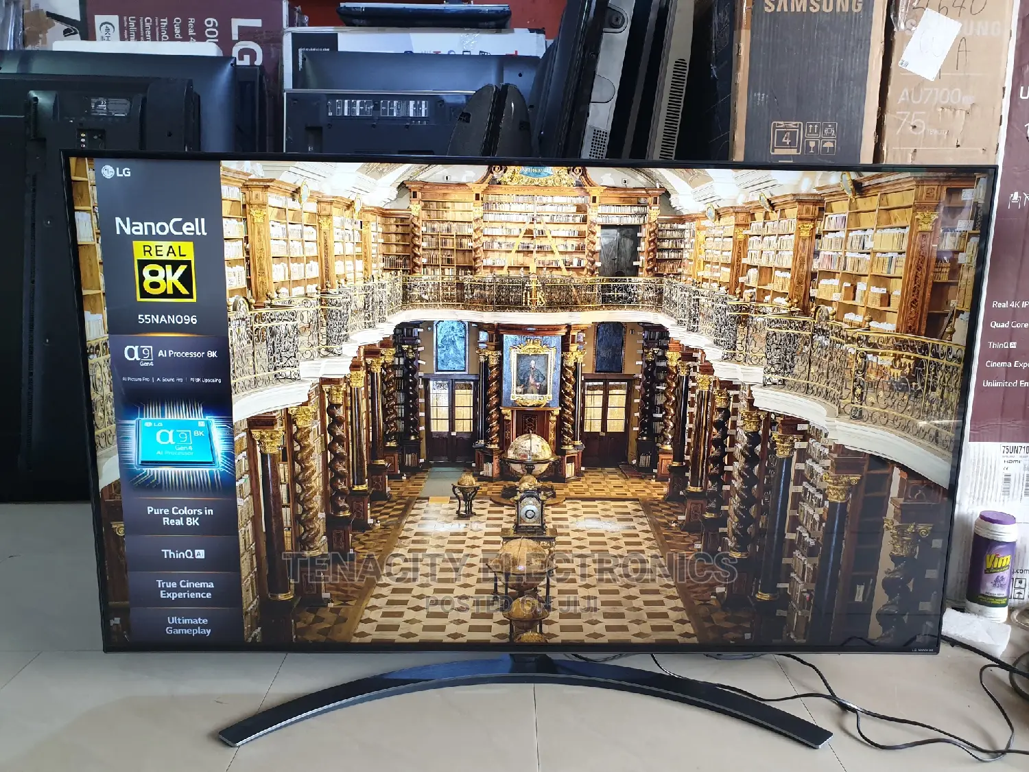 55"Lg Uhd/HDR Nanocell Smart Satellite Tv