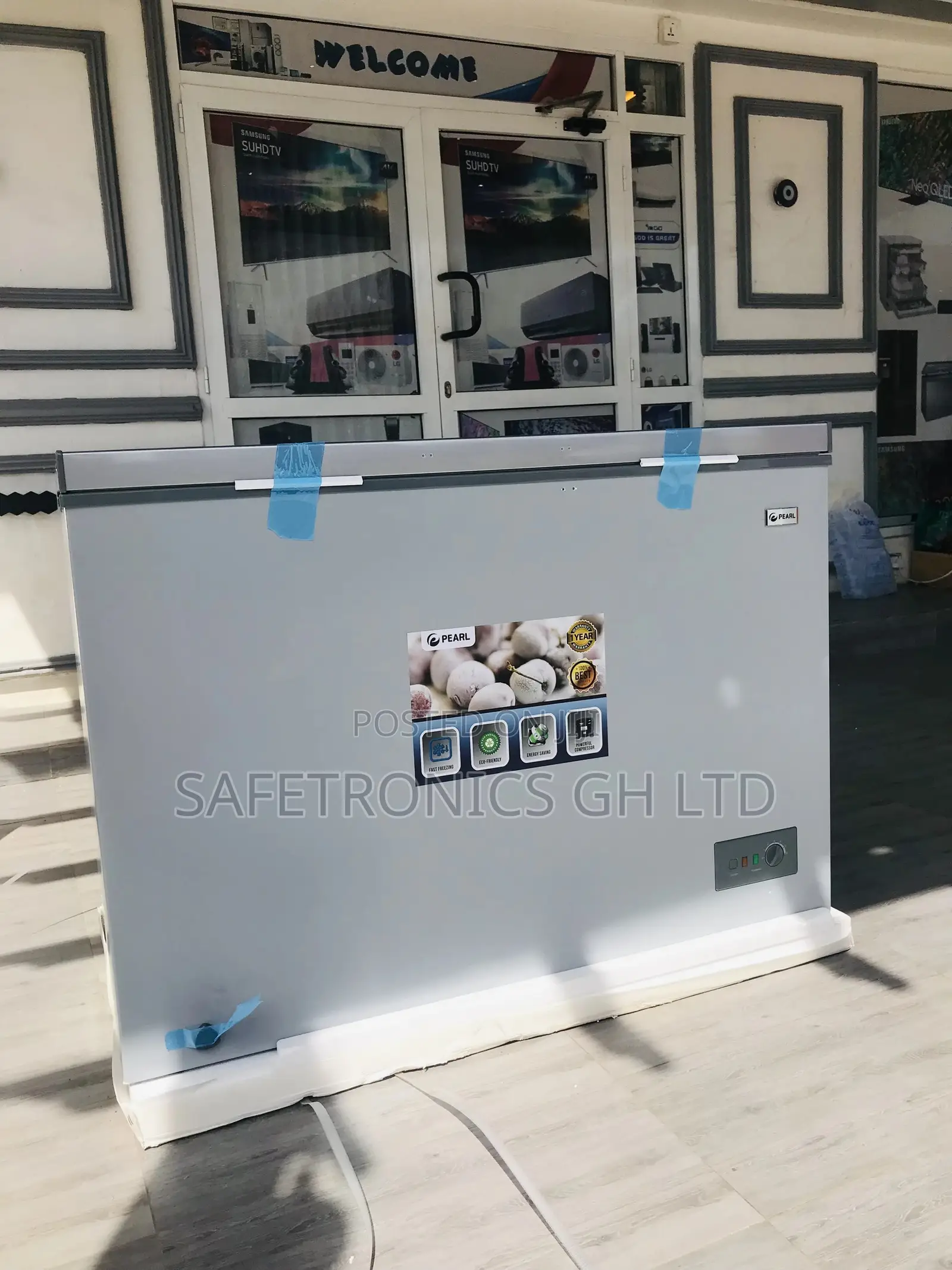 Pearl Chest Freezer PCF-380 (316)Ltrs