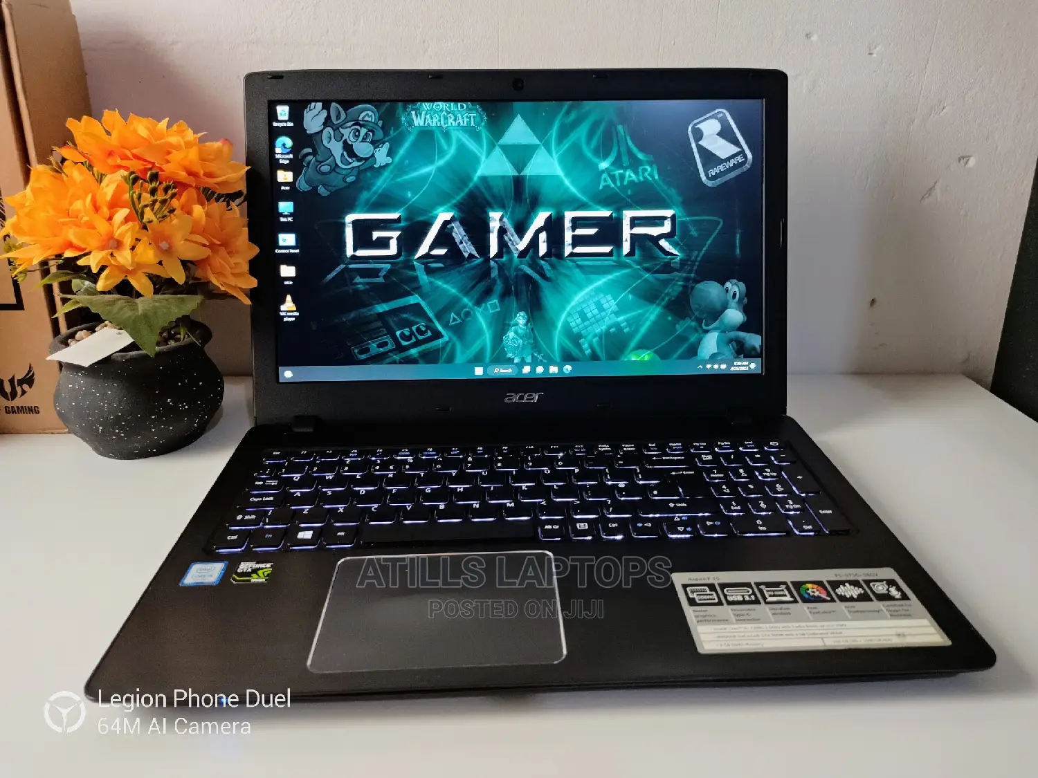 New Laptop Acer Aspire F5-573g 16GB Intel Core I5 SSD 512GB