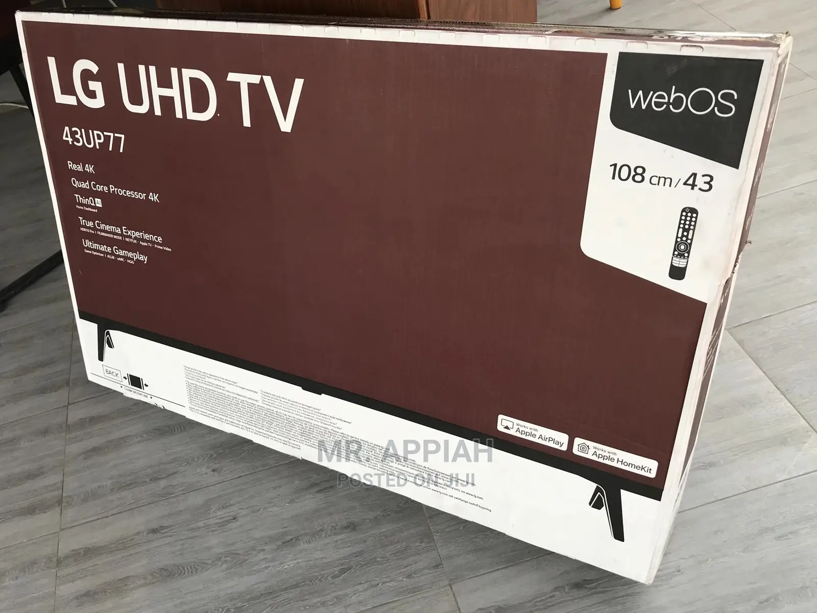 Fresh in Box Lg 43inch (43up77003)