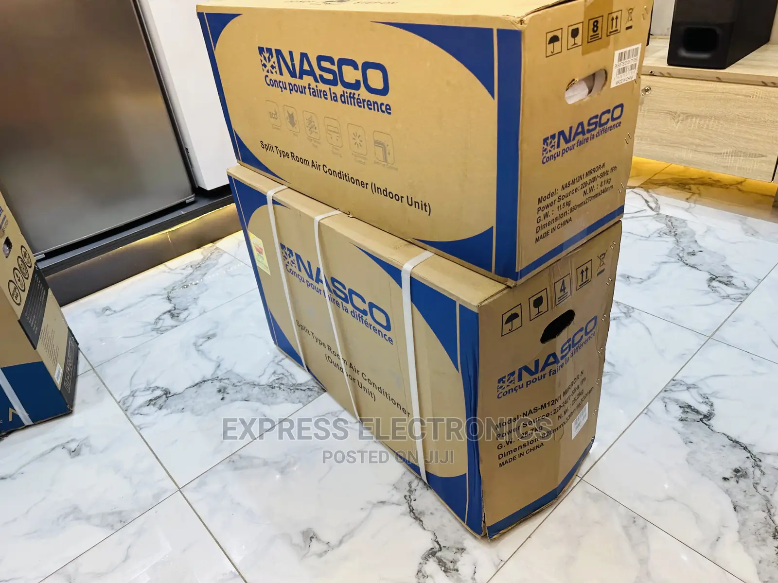 Nasco 2.5hp R410 Gas Inverter Split AC