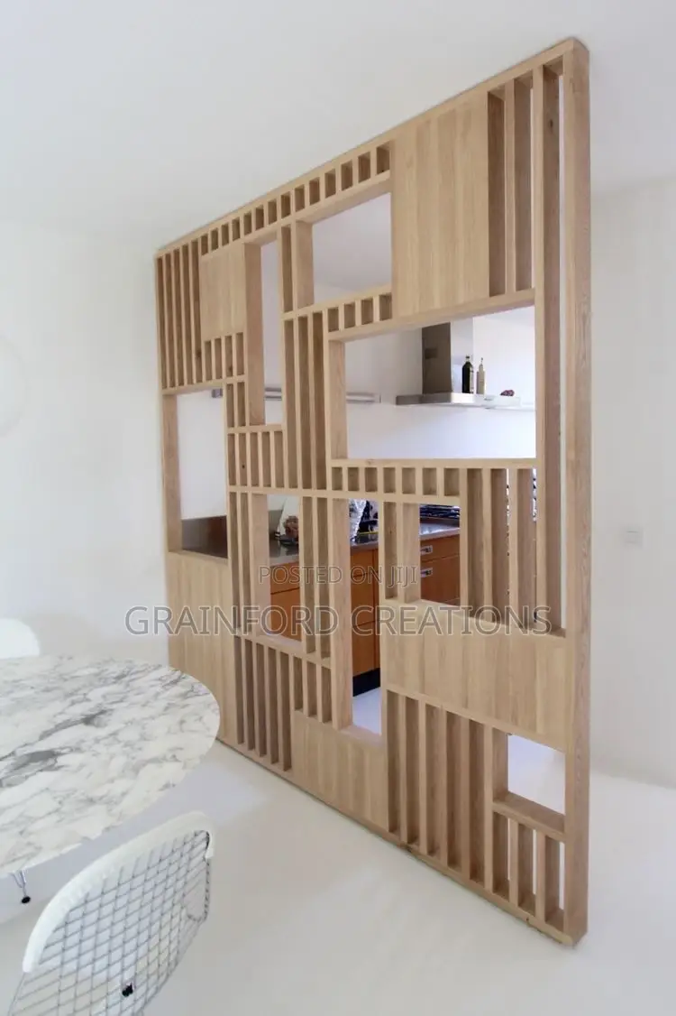 Modern Offices and Living Rooms Wooden Wall Partitions