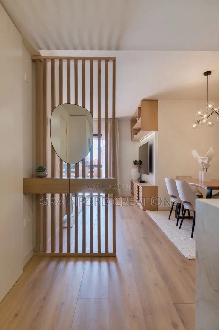 Modern Offices and Living Rooms Wooden Wall Partitions