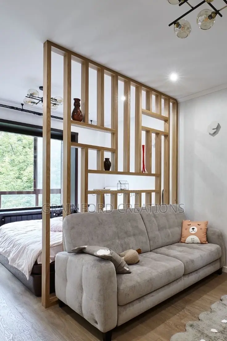 Modern Offices and Living Rooms Wooden Wall Partitions