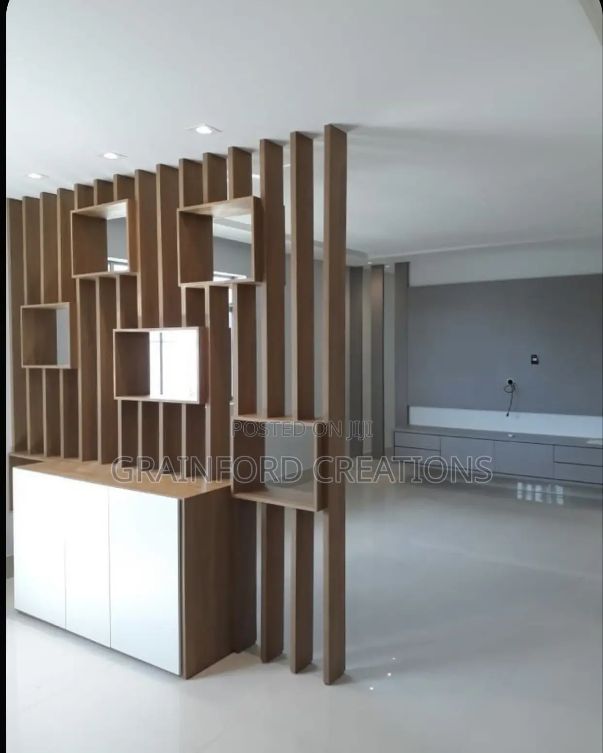 Modern Offices and Living Rooms Wooden Wall Partitions