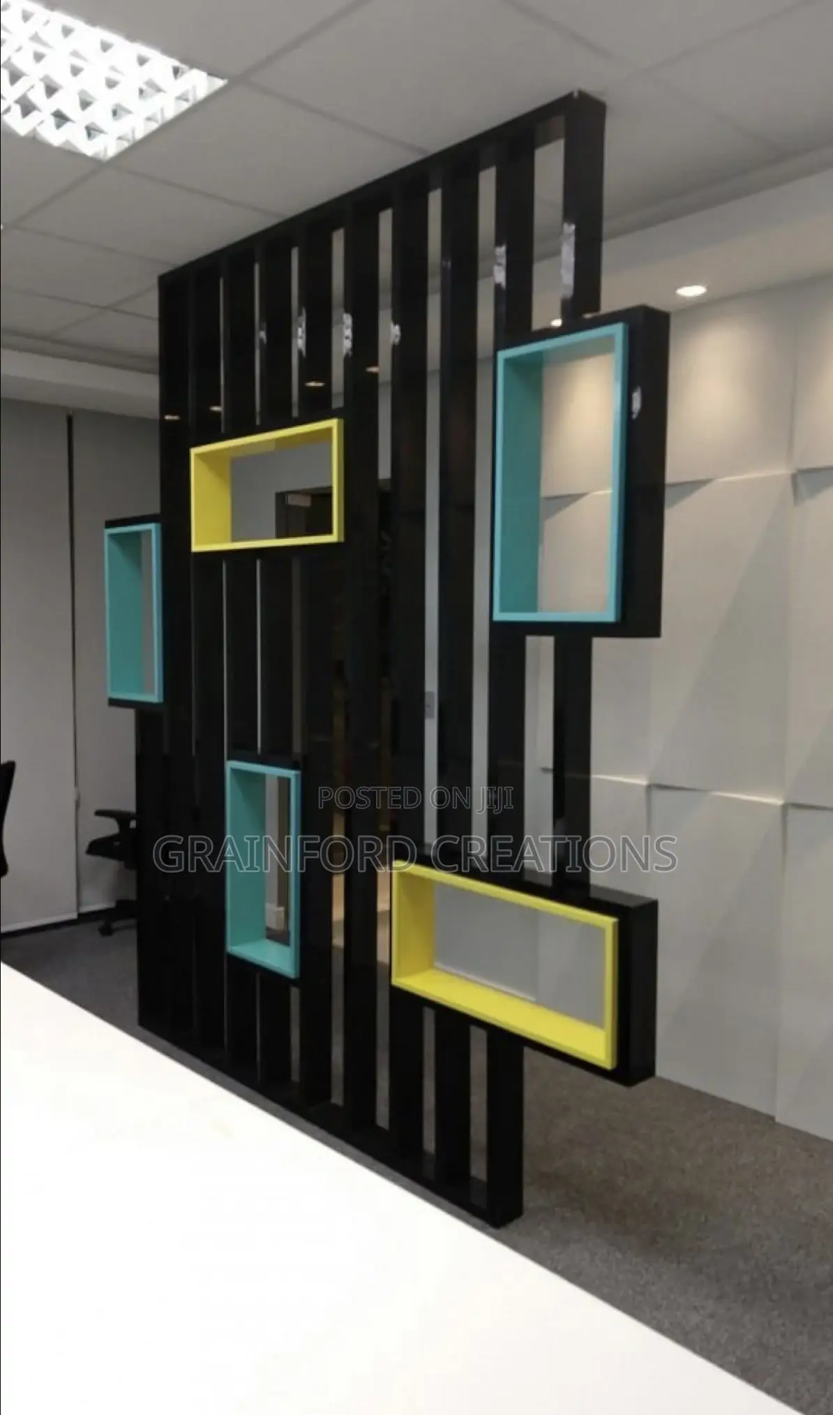 Modern Offices and Living Rooms Wooden Wall Partitions