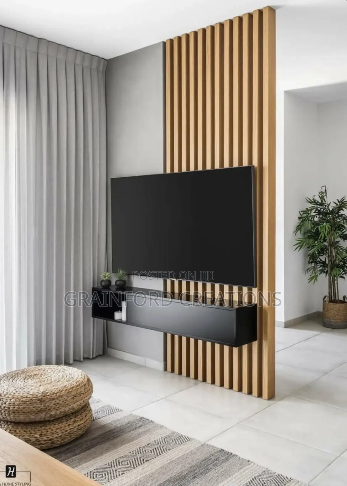 Modern Offices and Living Rooms Wooden Wall Partitions