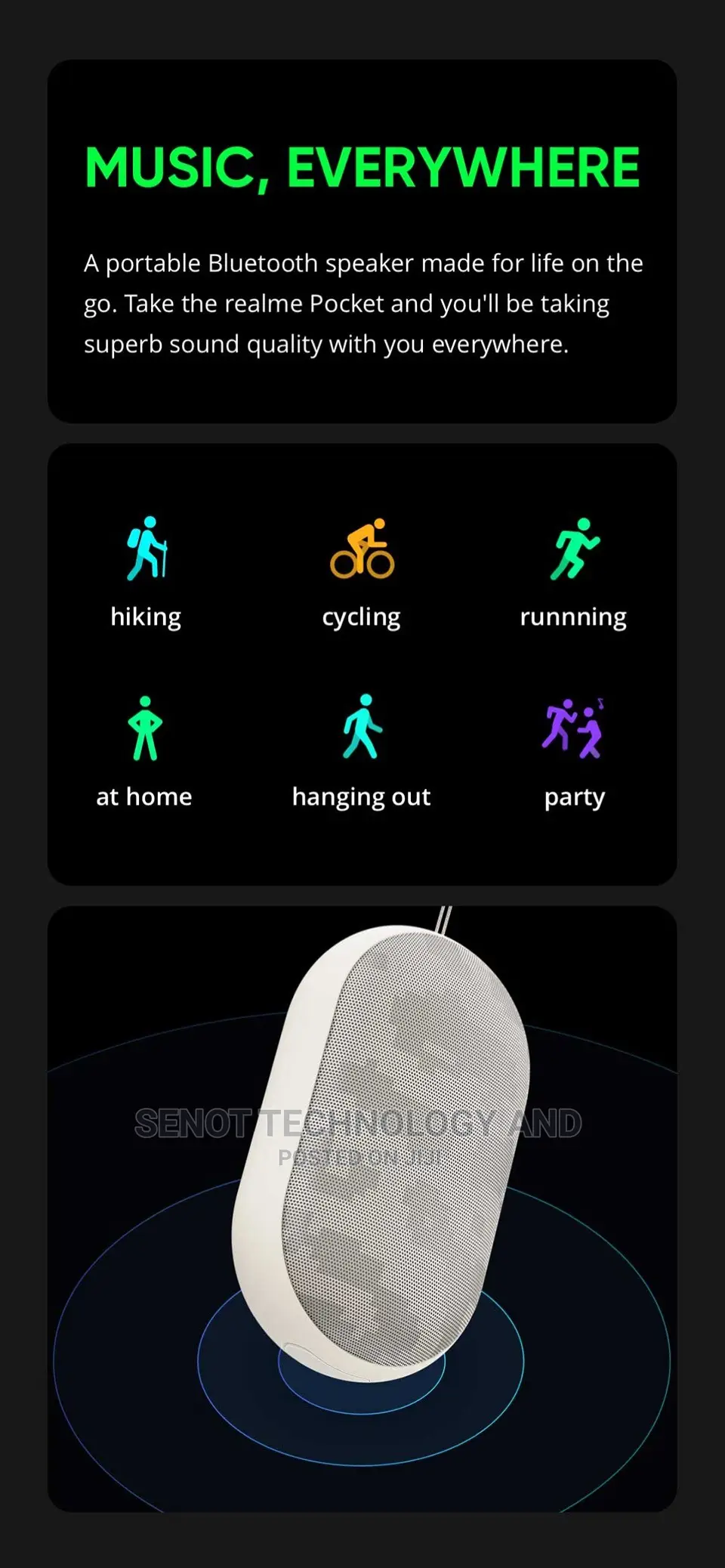 Pocket Bluetooth Speaker