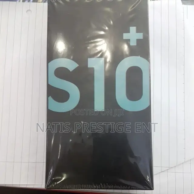 New Samsung Galaxy S10 Plus 128 GB Black