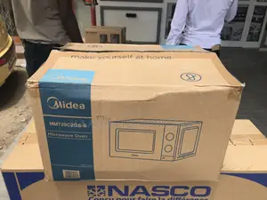 Secure Midea Mm720c2gs-B 20ltr Solo Microwave