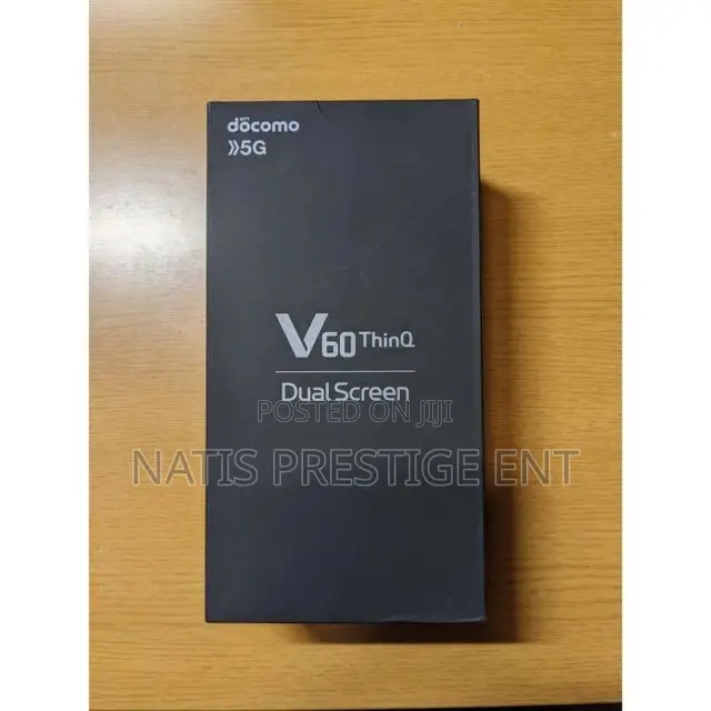 New LG V60 ThinQ 5G UW 128 GB Black
