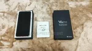 New LG V60 ThinQ 5G UW 128 GB Black