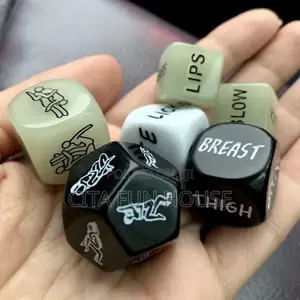 6 in 1 Sex Dice (Glow in the Dark)