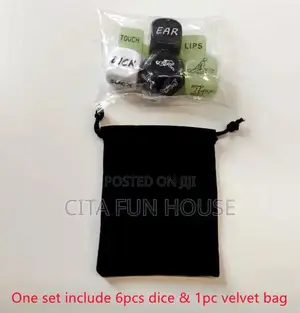 6 in 1 Sex Dice (Glow in the Dark)