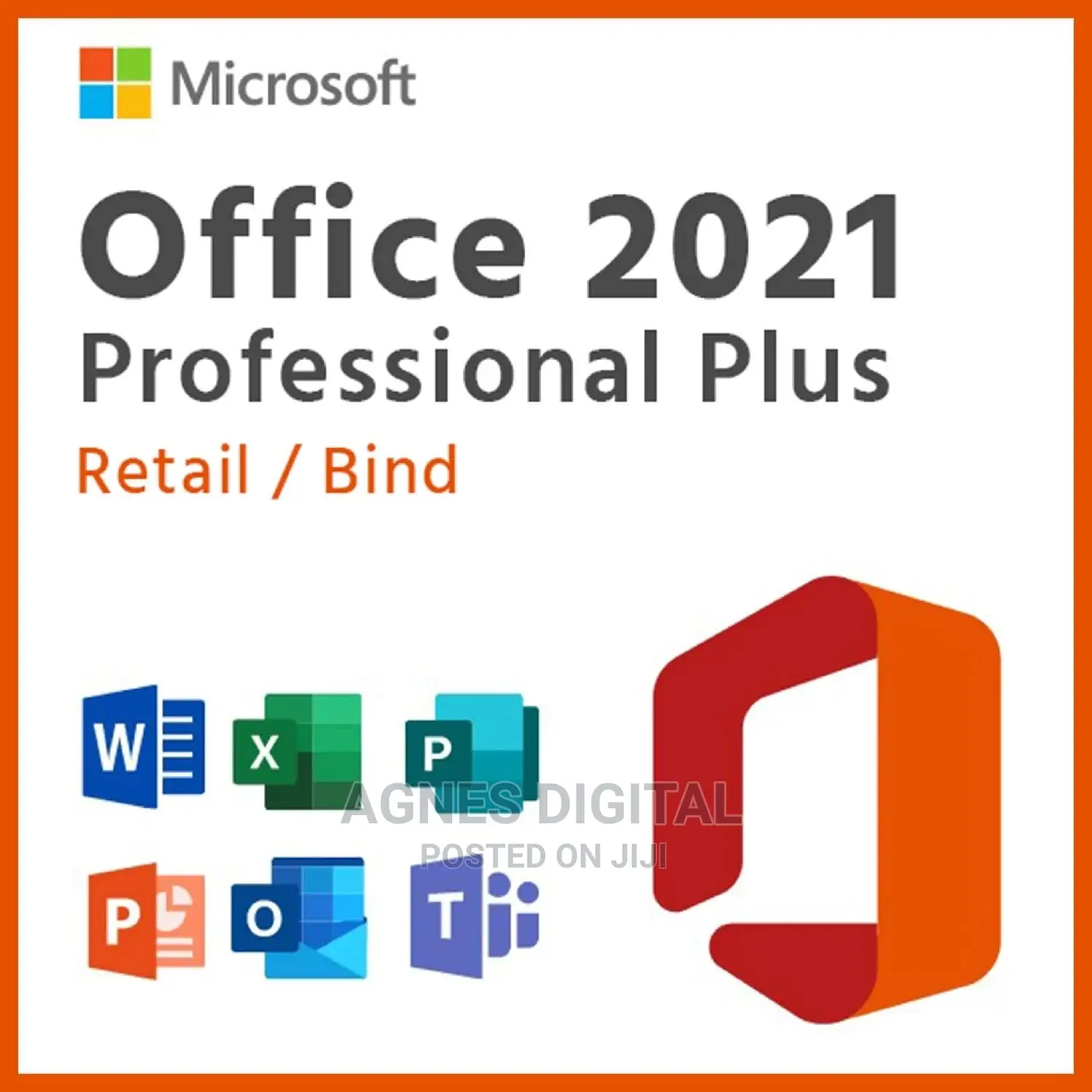 Office 2021 Professional Plus WINDOWS 1PC (Bind Key)