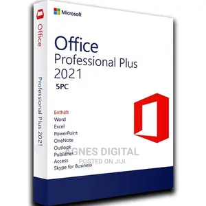 Microsoft Office Professional Plus 2021 5PC License Retail