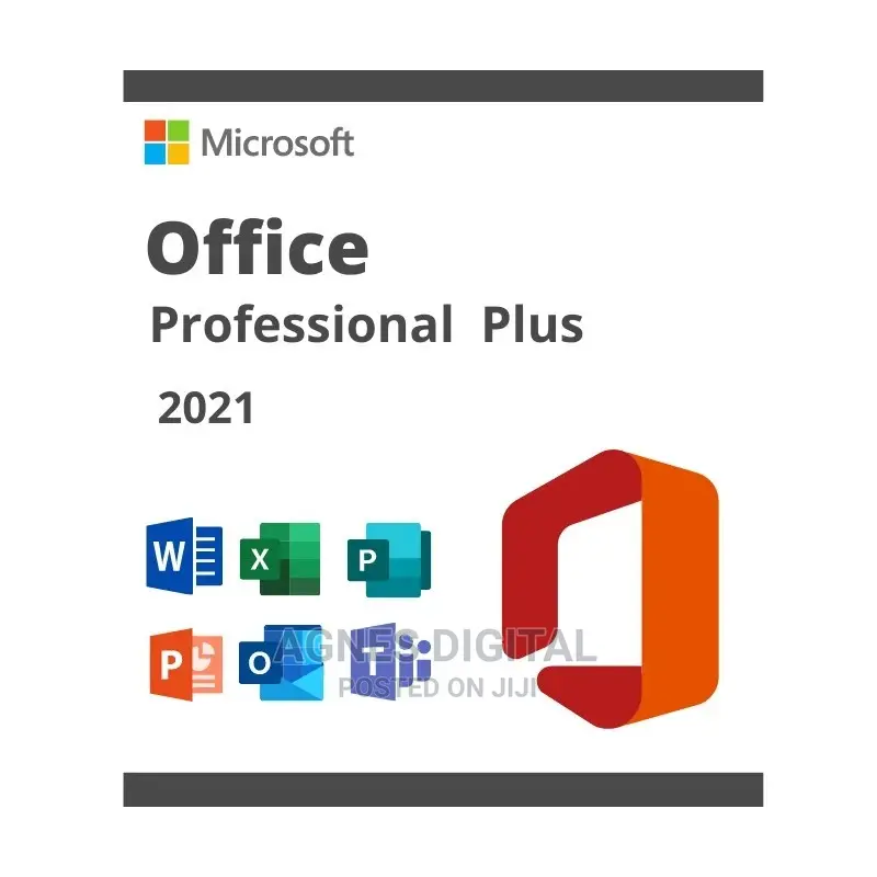 Ms Office 2021 License Key for 3pc (Electronic Delivery)