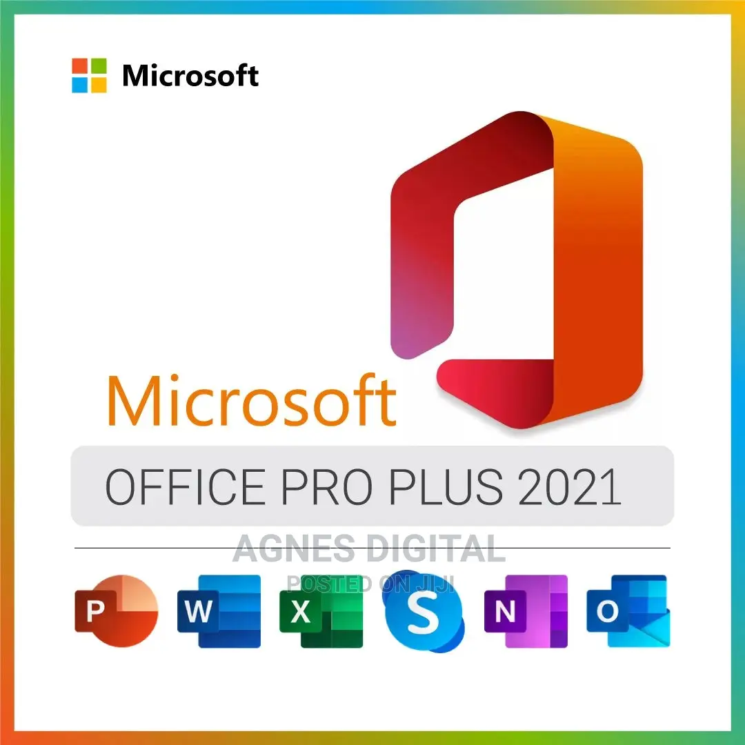Microsoft Office Pro Plus 2021 5PC Key Electronic Delivery