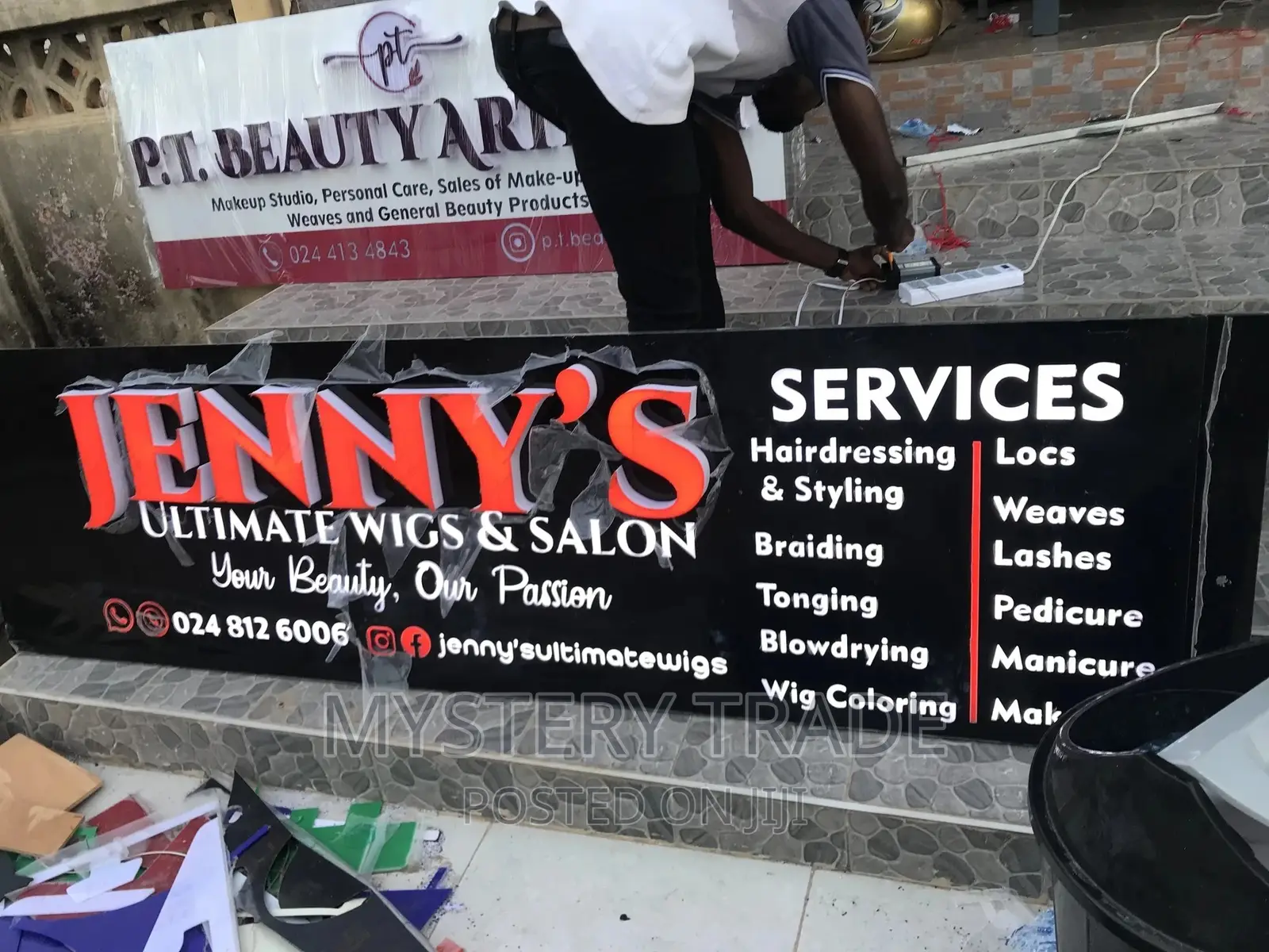 3d Signage With Light