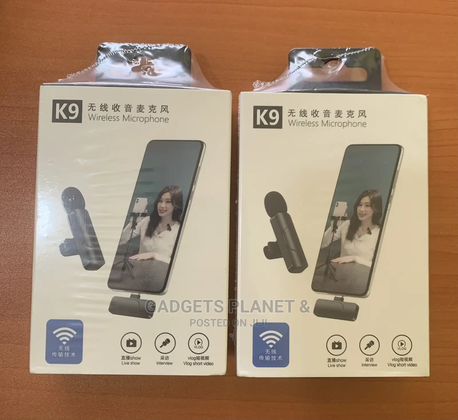 Wireless Microphone With Lightening Connector for iPhones