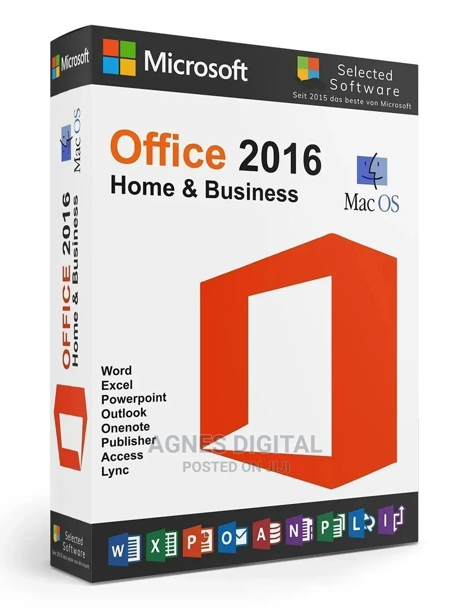 Microsoft Office Home Business 2016 for Mac