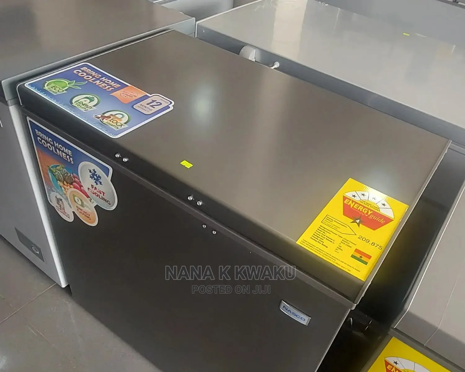 4st New_nasco 195ltr Chest Freezer