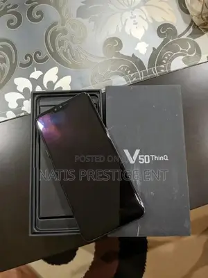 New LG V50S ThinQ 5G 128 GB Black