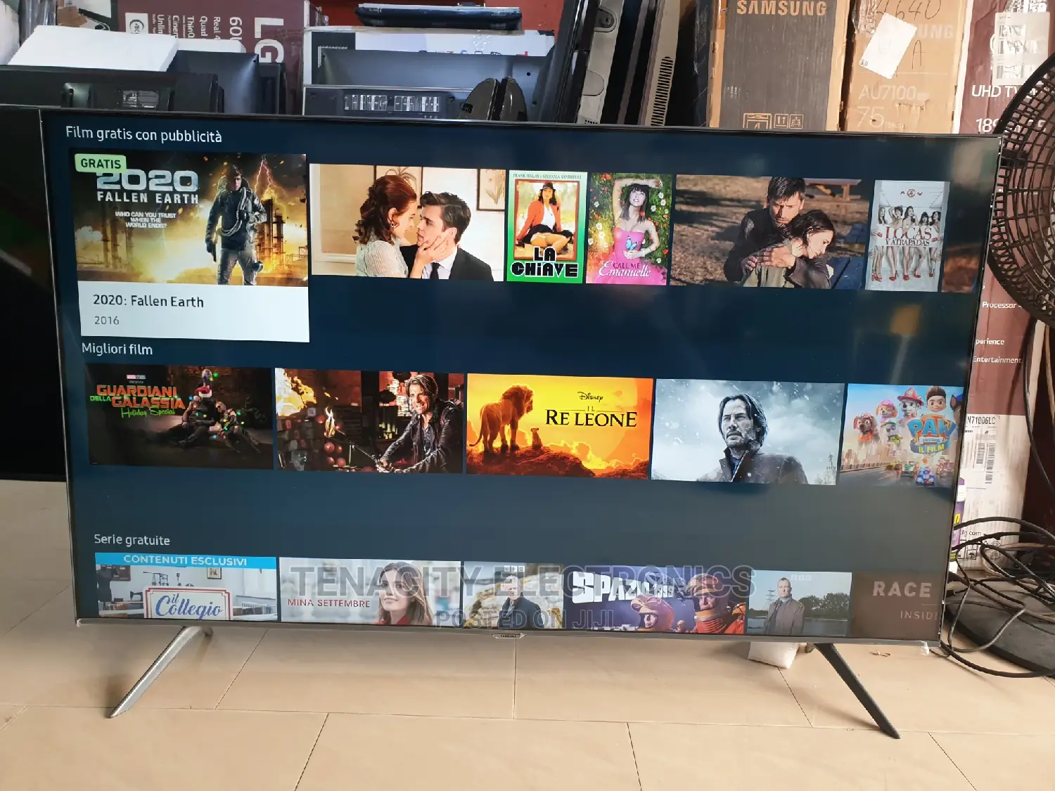 55"Crystal Uhd/HDR Samsung Smart Satellite Tv