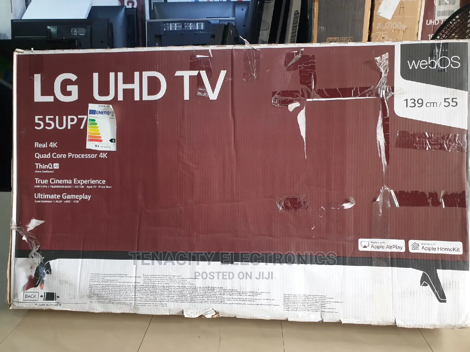 Lg Uhd HDR 55"Inches Edgeless Smart Satellite Tv