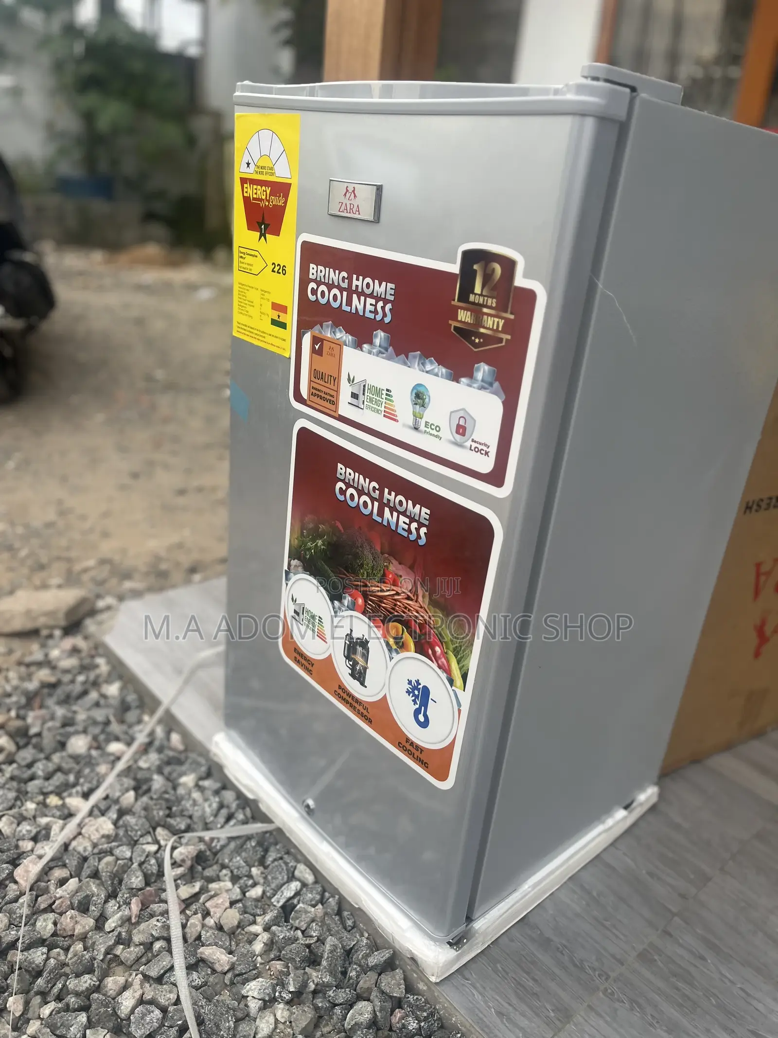 Zara 93 Litres One Door Table Top Fridge
