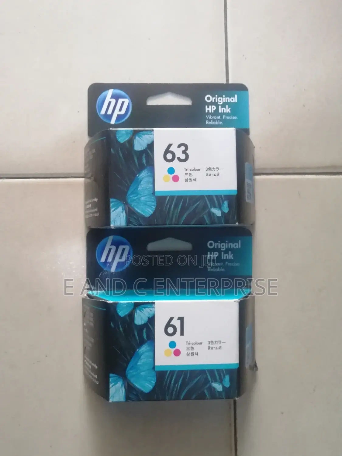 Hp 63/61 Ink Black and Colors