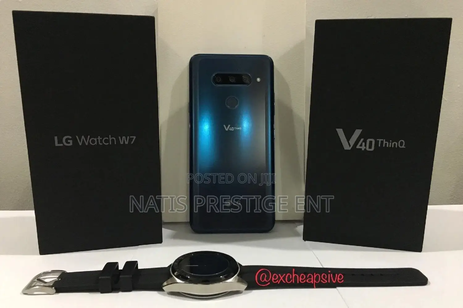 New LG V40 ThinQ 128 GB Black