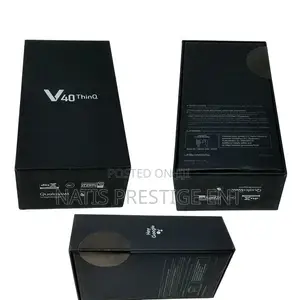 New LG V40 ThinQ 64 GB Black