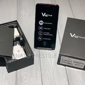 New LG V40 ThinQ 64 GB Black