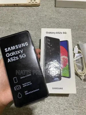 New Samsung Galaxy A52s 5G 128 GB Black