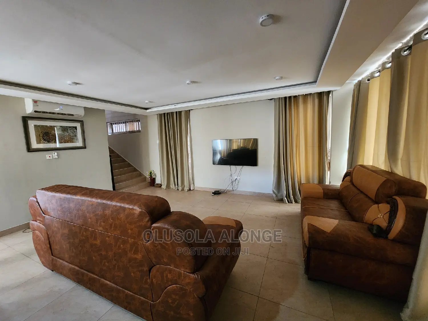 Furnished 2bdrm Townhouse / Terrace in Araba Court, East Legon for rent
