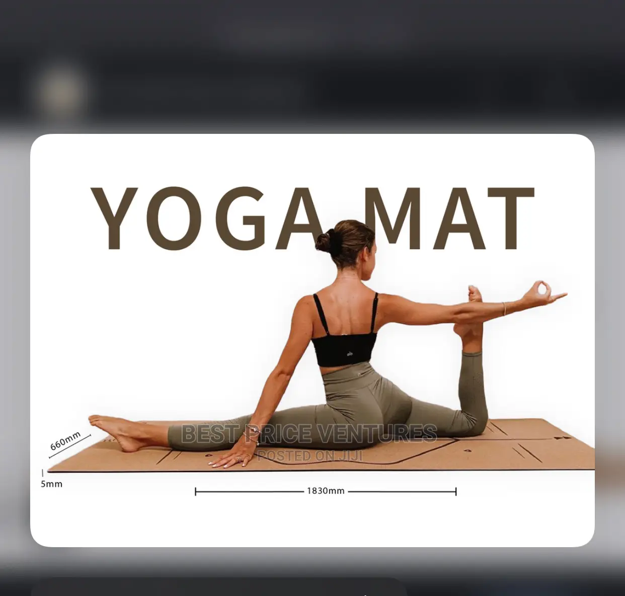 Authentic Thick Gym Boss Yoga Mats For Exercises in Accra Metropolitan Sports Equipment, Best