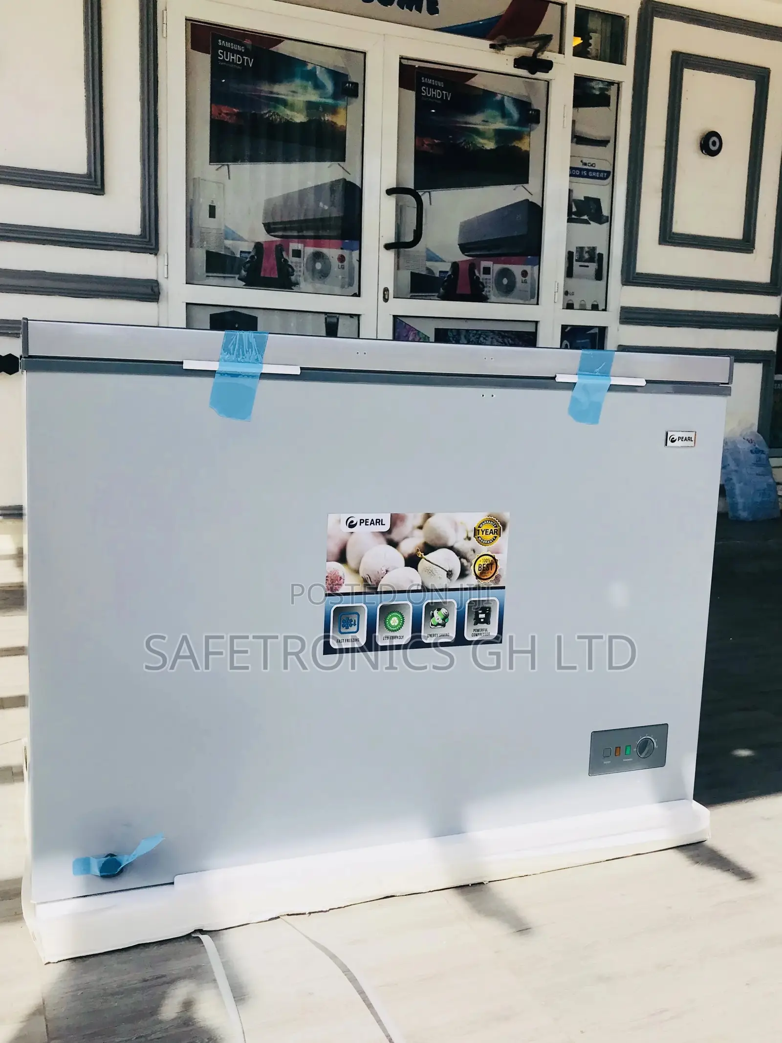 Pearl 290liters Single Door Chest Freezer PCF-370
