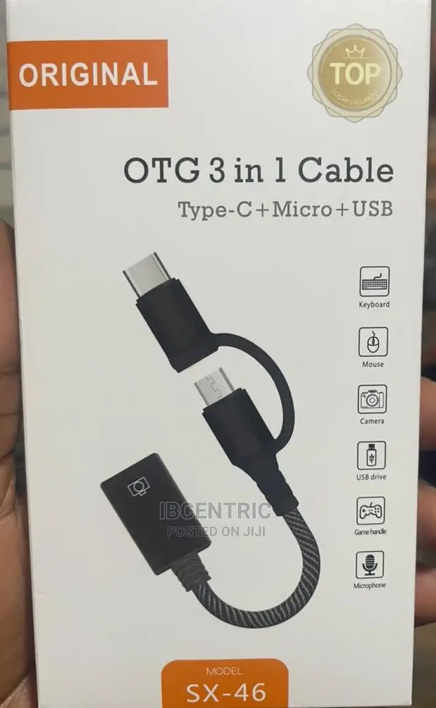 OTG 3 in 1 Cable