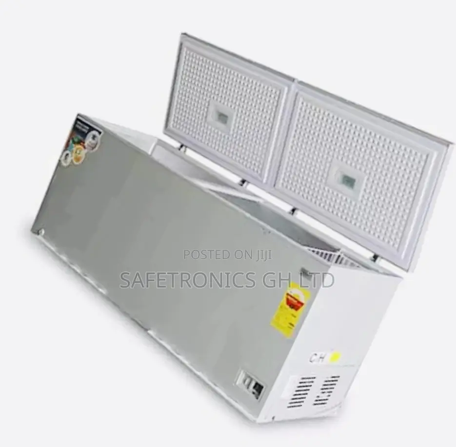 RCF-6040 (508ltr) Rainbow Chest Freezer 2door Sliver