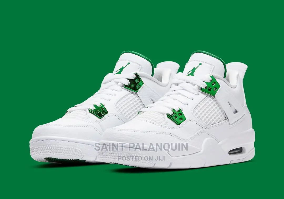 Nike Air Jordan 4 Metallic Green
